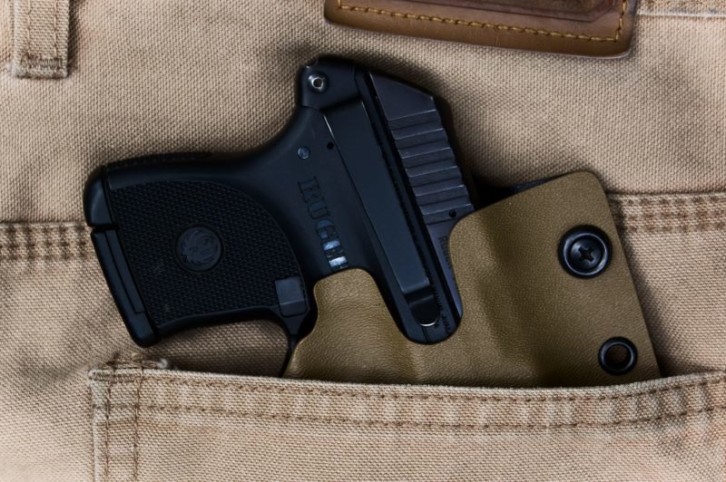 Custom Ruger LCP pocket holster